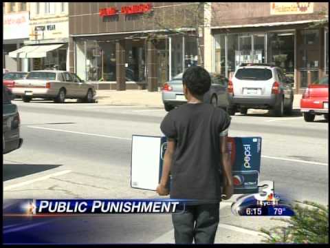 Public Embarrassment for Punishment