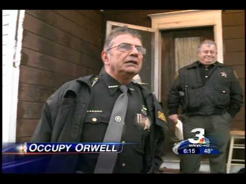 Occupy Orwell Foreclosure Protest