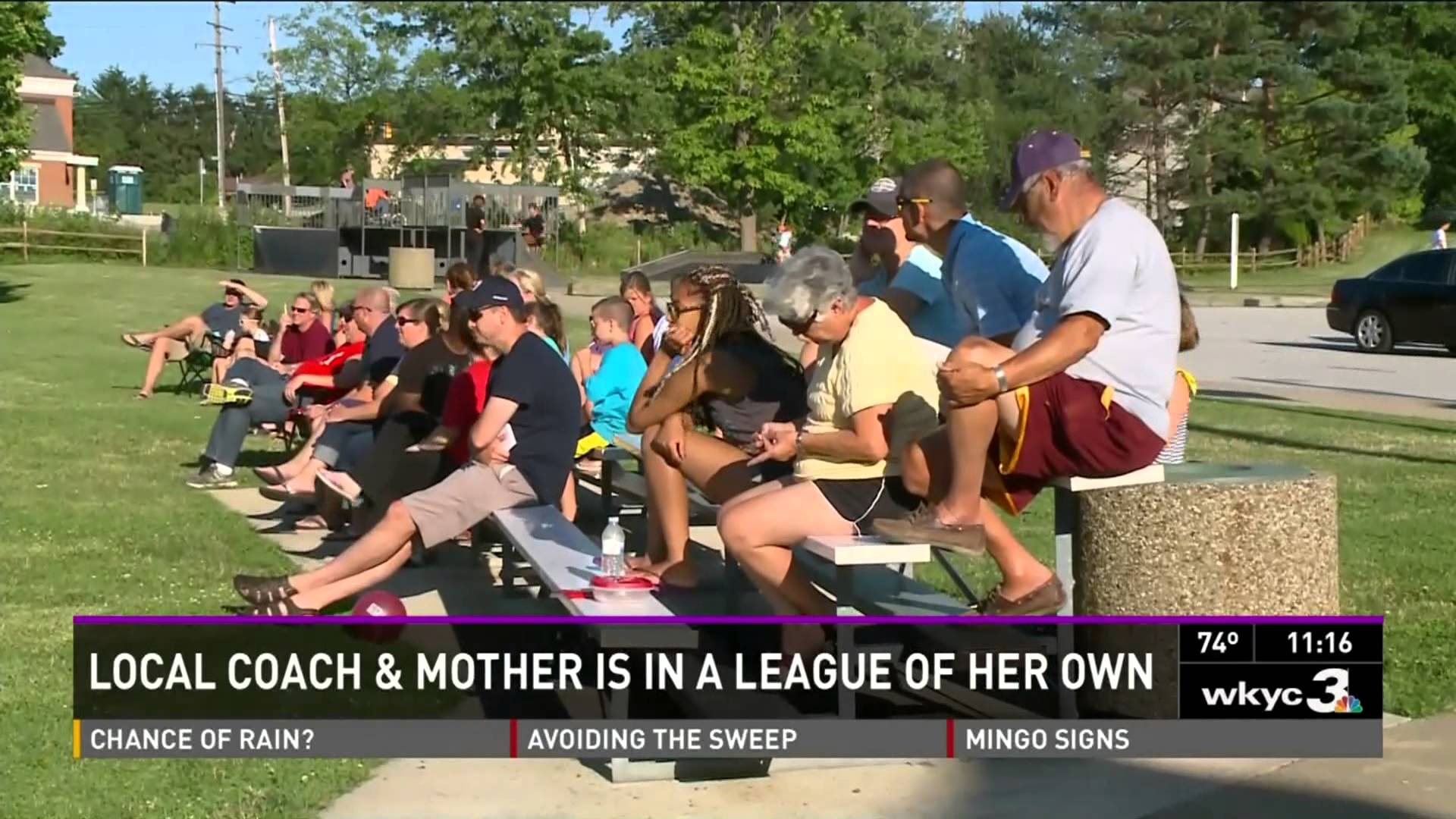 A Little League Coach You Can Call ‘Mom’