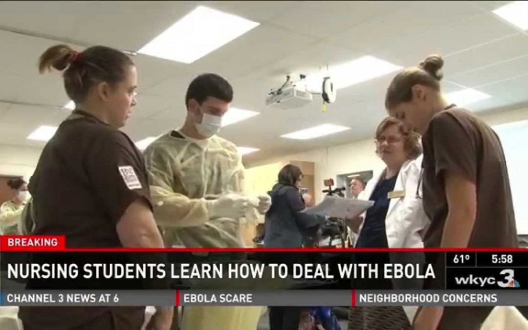 Nursing Students Get Extra Training For Ebola