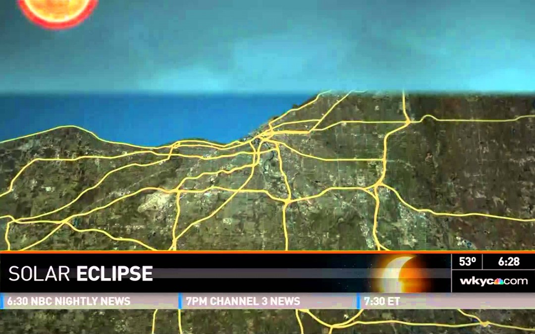 Partial Solar Eclipse Catches Eyes Of Many