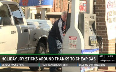 Low Gas Prices Make Holiday Travel Easier