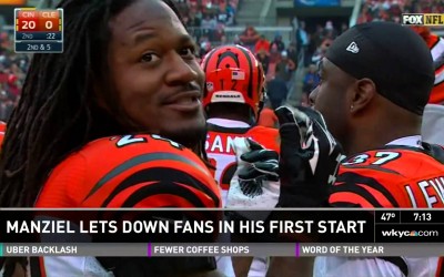 Social Media: Manziel’s Debut Ruined by Bengals