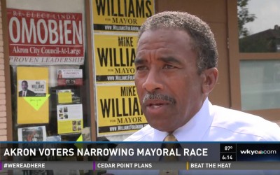 Akron Mayoral Race Heating Up as Election Nears