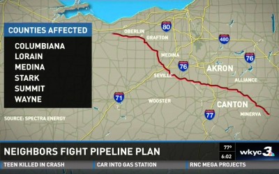 Medina Residents Battle Nexus Pipeline In Court